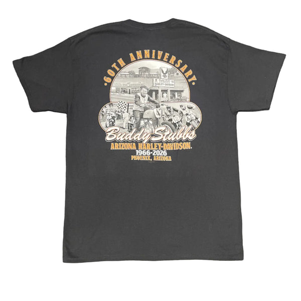 Buddy Stubbs Harley-Davidson Limited 60TH Anniversary Black Short