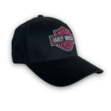 Buddy Stubbs H-D - Pink Bar & Shield - Curved Bill Hat - 5029003703