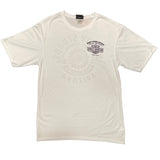 Buddy Stubbs H-D Custom Short Sleeve - White Performance Wicking