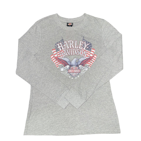 Women's Buddy Stubbs Harley-Davidson Patriotic Legacy Long Sleeve Tee