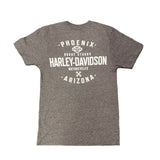 Buddy Stubbs Harley-Davidson Custom AZ-HD Heather Charcoal Poly Blend Short Sleeve Tee