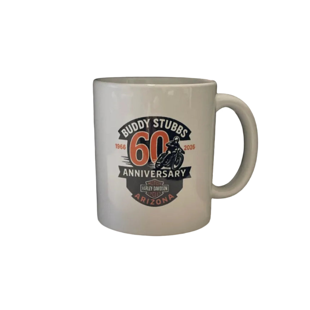 Buddy Stubbs Arizona Harley-Davidson 60th Anniversary Mug
