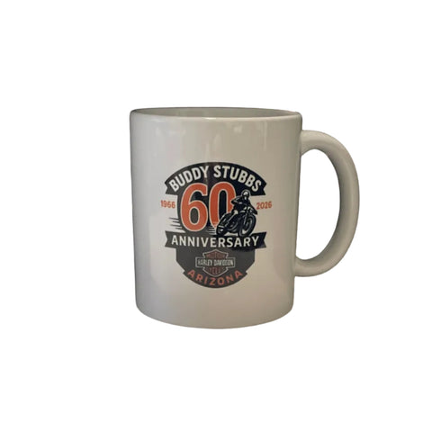 Buddy Stubbs Arizona Harley-Davidson 60th Anniversary Mug