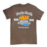 Buddy Stubbs Harley-Davidson Arizona Flag Custom Design S/S Chocolate T-Shirt