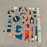 STATE FORTY EIGHT 2026 BIKE WEEK S/S T-SHIRT - GREY