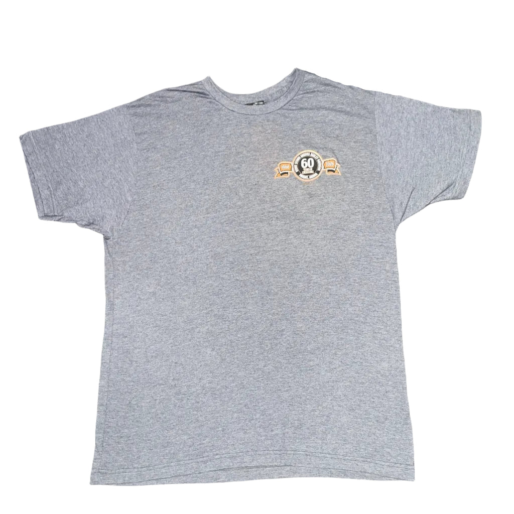 Buddy Stubbs Harley-Davidson Limited 60TH Anniversary Poly-Blend Heather Blue Short Sleeve