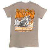 Buddy Stubbs Harley-Davidson Racing Custom Design Short Sleeve Charcoal