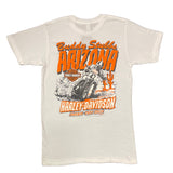 Buddy Stubbs Harley-Davidson Racing Custom Design Short Sleeve White