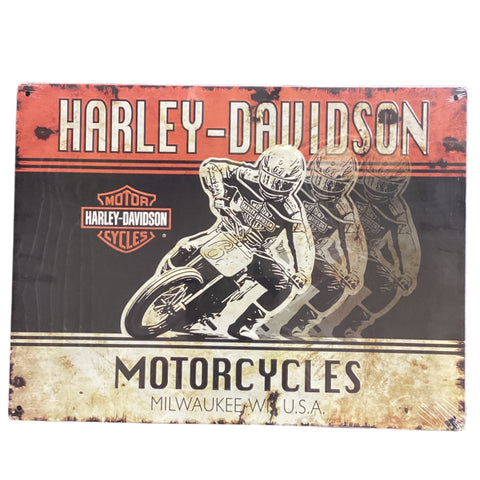 Sign, H-D Racers Tin Sign