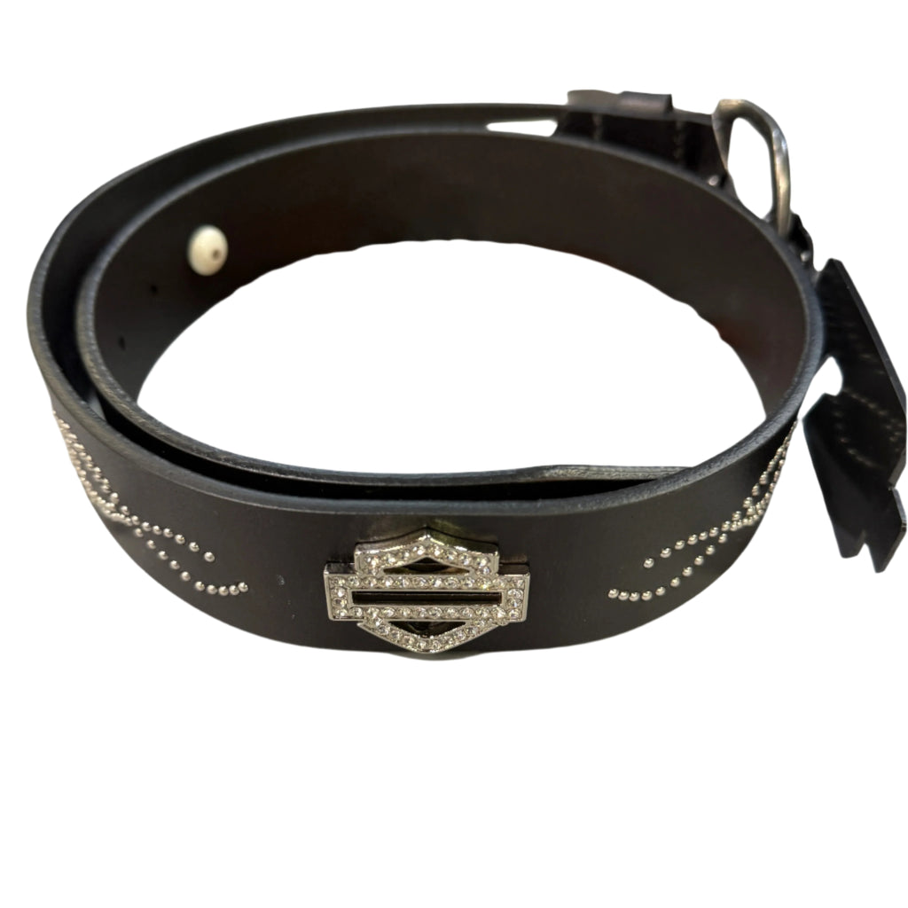 Harley-Davidson Flame Stud Women's Belt