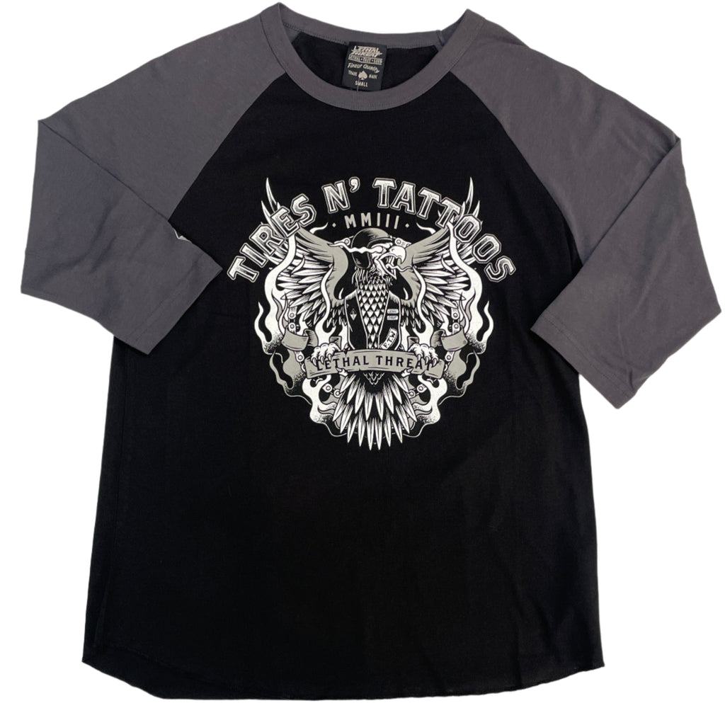 Lethal Threat Men's "TIres and Tattoos" T-Shirt