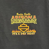 Buddy Stubbs Harley-Davidson "It's a Dry Heat" Black Tank Top