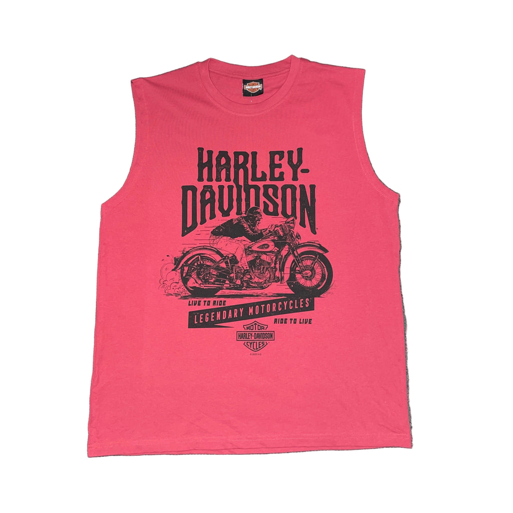 Buddy Stubbs Harley-Davidson Dispatch Red Sleeveless Tee