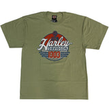 Buddy Stubbs H-D Fuel Stop Retro Sage Green T-Shirt