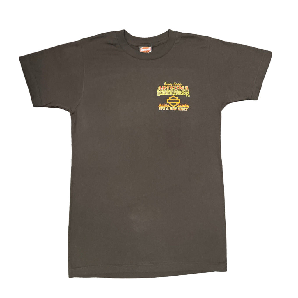 Buddy Stubbs Harley-Davidson "It's a Dry Heat" Black Short Sleeve Tee