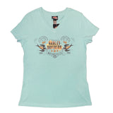 Women's Buddy Stubbs Harley-Davidson Swallows V-Neck Tee