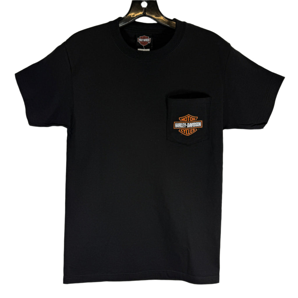 Harley-Davidson Bar & Shield Left Chest Pocket T - "Dry Heat"
