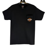 Harley-Davidson Bar & Shield Left Chest Pocket T - "Dry Heat"