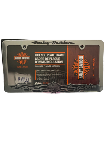 License Plate Frame, B&S Tribal Metal