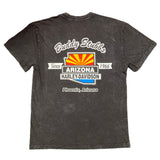 Buddy Stubbs Harley-Davidson Arizona Flag Custom Design S/S Black Mineral Wash T-Shirt