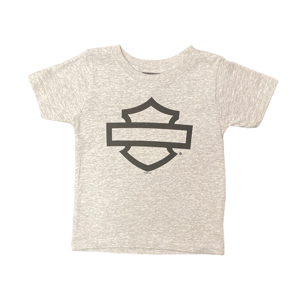 Buddy Stubbs Harley-Davidson Black Open B&S Kids Grey T-shirt