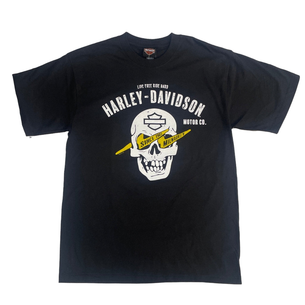 Buddy Stubbs Harley-Davidson Skull Zap Short Sleeve Tee