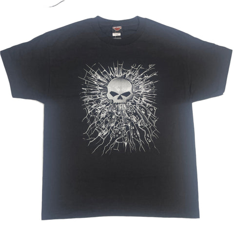 Buddy Stubbs Harley-Davidson Willie G Shatter Men's Black S/S T-Shirt