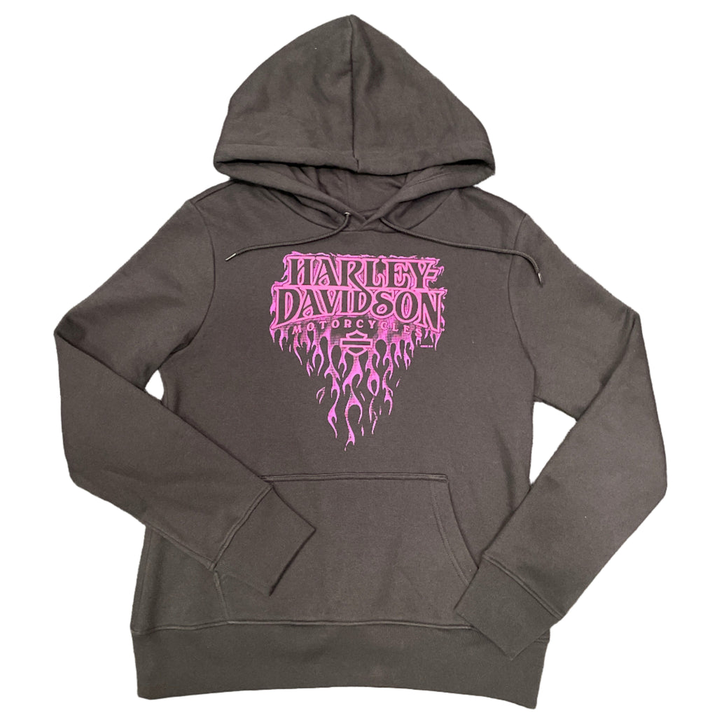 Women's Buddy Stubbs Harley-Davidson Pink Flame Trail Hoodie