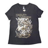 Women's Buddy Stubbs Harley-Davidson Power and Pride V-Neck Tee