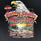 Bike Week 2025 T-Shirt - Black Pocket T