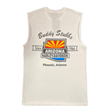 Buddy Stubbs Harley-Davidson Arizona Flag Custom Design Bright White Sleeveless Tee