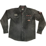Lethal Threat Men's Kustom Kulture L/S Button Up Shirt