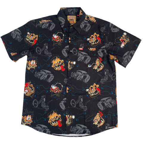 Lethal Threat Men's Monster Bullet Party Animal Shirt