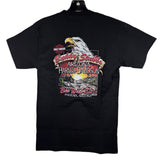 Bike Week 2025 T-Shirt - Black Bar & Shield