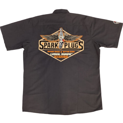 Lethal Threat Men's Mr. Sparky Workshirt