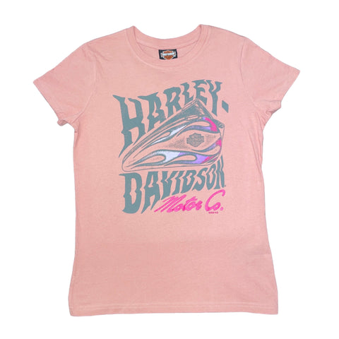 Women's Buddy Stubbs Harley-Davidson Flame Wave Tee