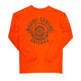 Buddy Stubbs H-D Custom Long Sleeve - Orange Performance Wicking