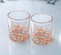 H-D Confetti DOF Glass Set