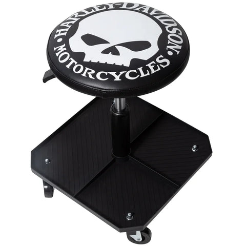 Harley-Davidson Skull Shop Pneumatic Stool