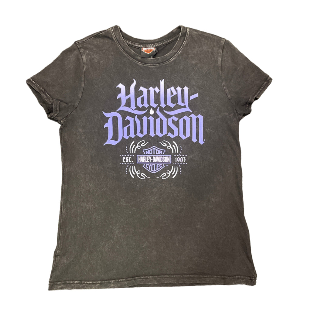 Women's Buddy Stubbs Harley-Davidson Cool Ember Dyed Tee