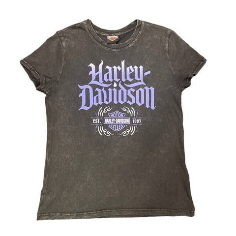 Women's Buddy Stubbs Harley-Davidson Cool Ember Dyed Tee