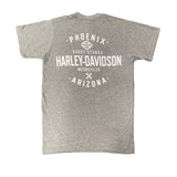 Buddy Stubbs Harley-Davidson Custom AZ-HD Heather Grey Poly Blend Short Sleeve Tee