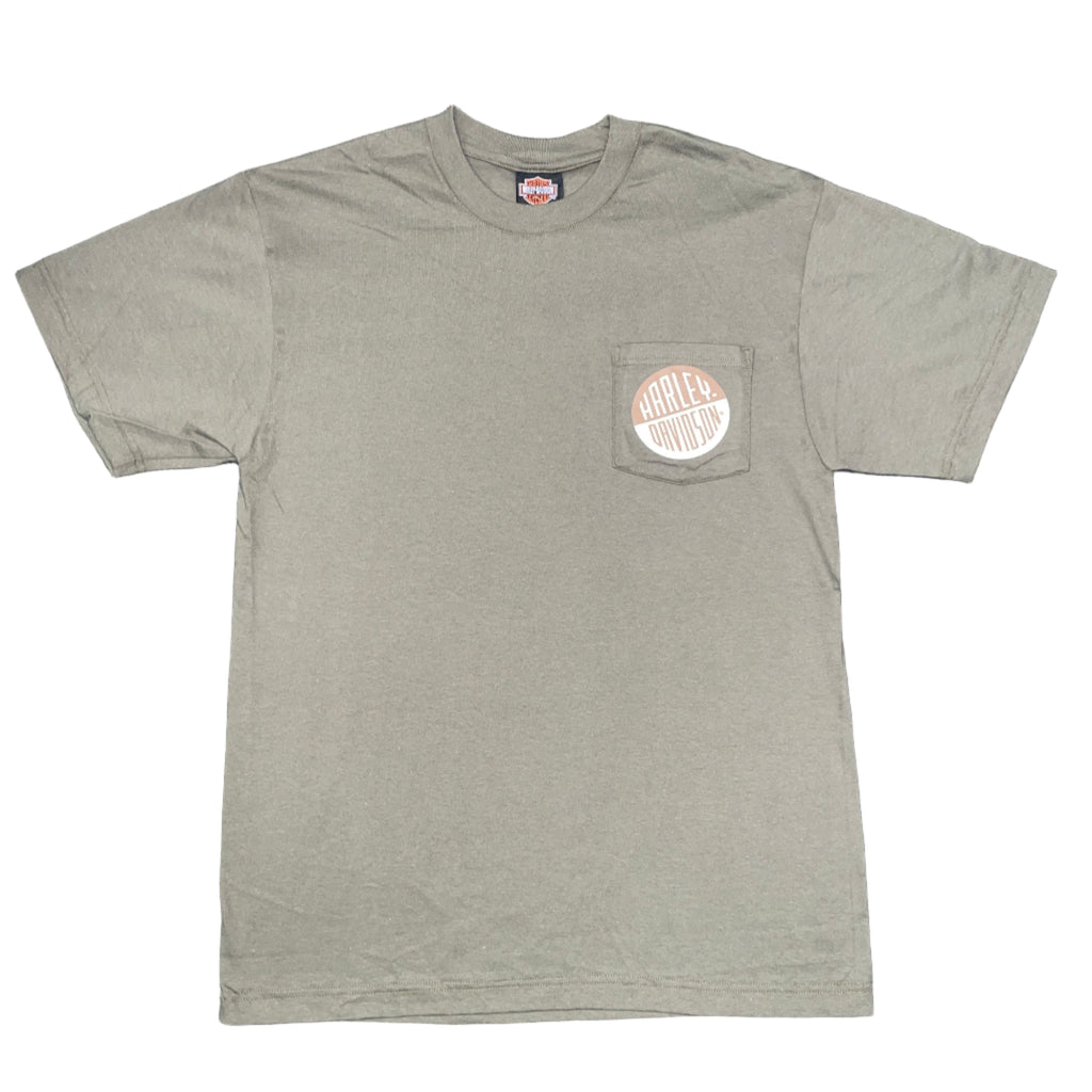 Buddy Stubbs Harley-Davidson Contrast Pocket Tee