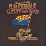 Buddy Stubbs H-D Ambush Chocolate Brown T-shirt