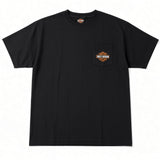 Buddy Stubbs One Pocket Bar and Shield Tee-Black
