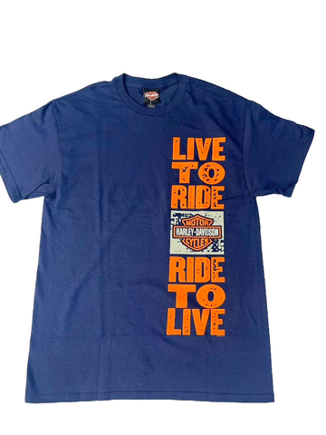 Buddy Stubbs  Motto Tee - Navy