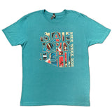 STATE FORTY EIGHT 2026 BIKE WEEK S/S T-SHIRT - TEAL