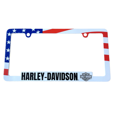 License Plate Frame, Americana