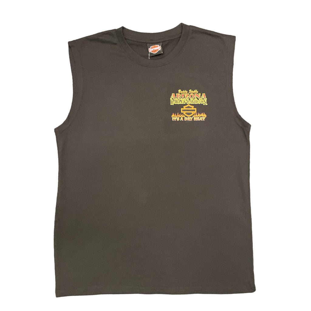Buddy Stubbs Harley-Davidson "It's a Dry Heat" Black Sleeveless