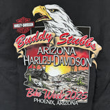 Bike Week 2025 T-Shirt - Black Bar & Shield